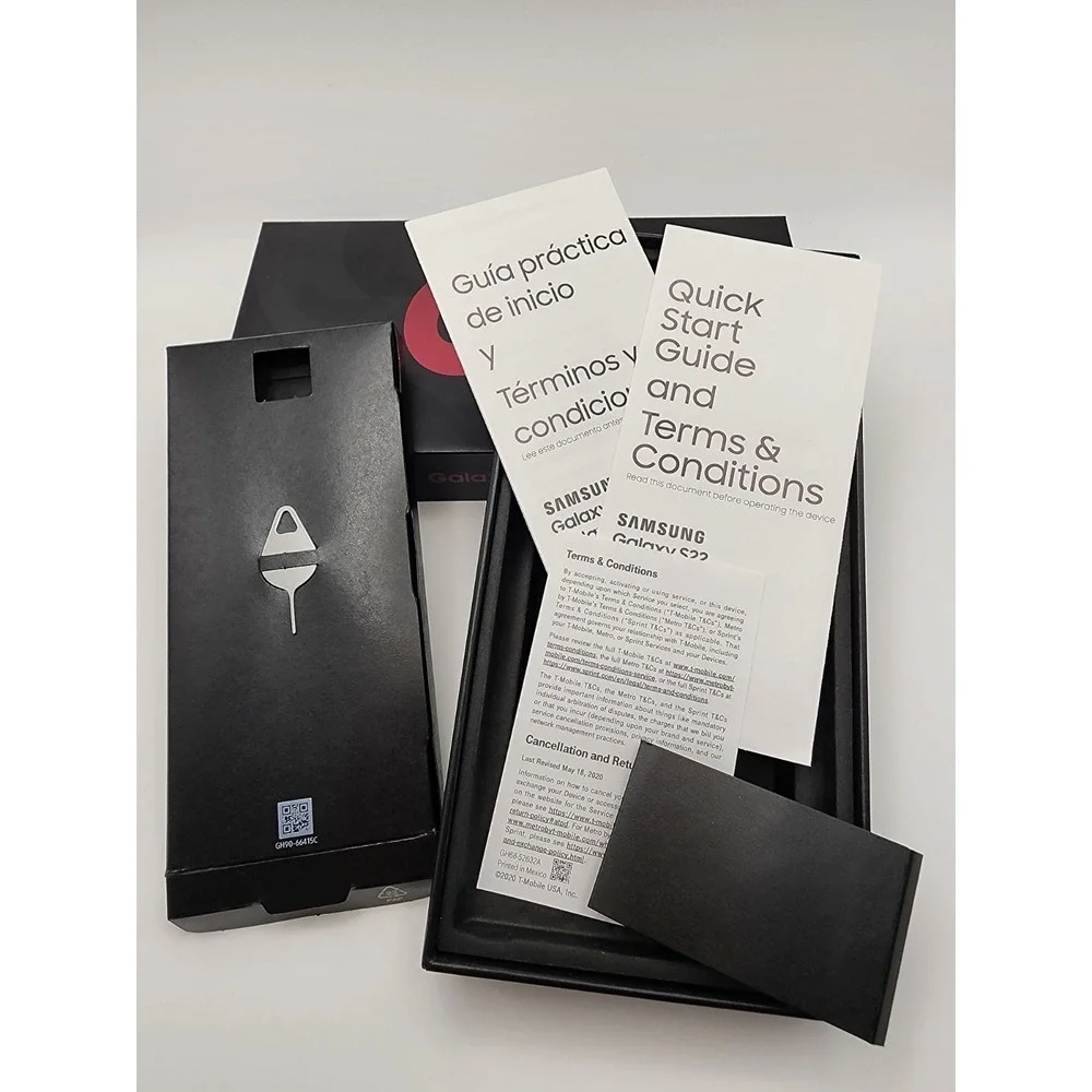 Empty Box Galaxy S22 Ultra EMPTY Box - Original OEM T-Mobile Packaging